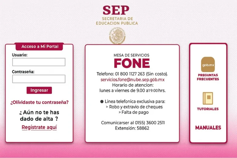 Guía Visual Paso a Paso de Mi Portal FONE (2025)