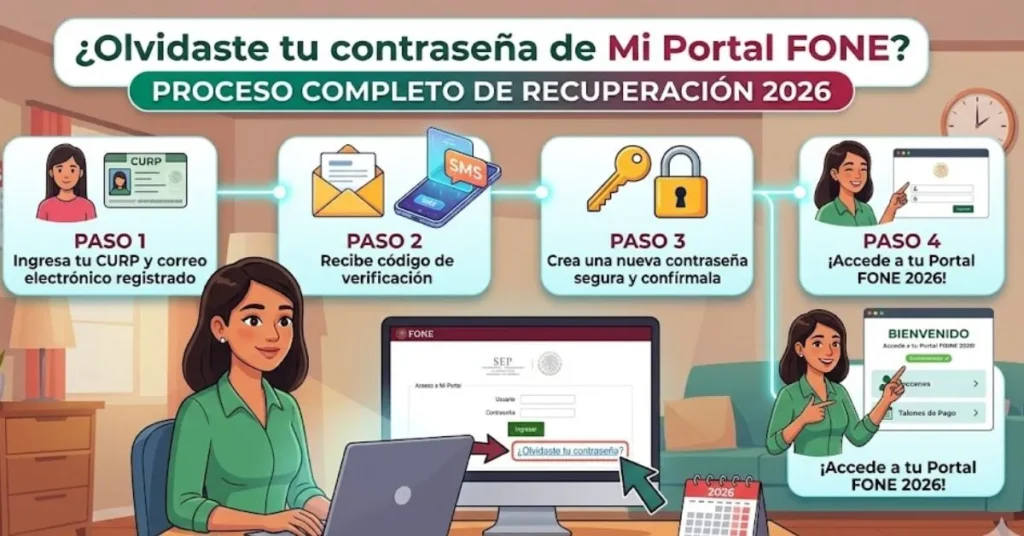 ¿Olvidaste tu Contraseña de Mi Portal FONE? Proceso Completo de Recuperación 2026