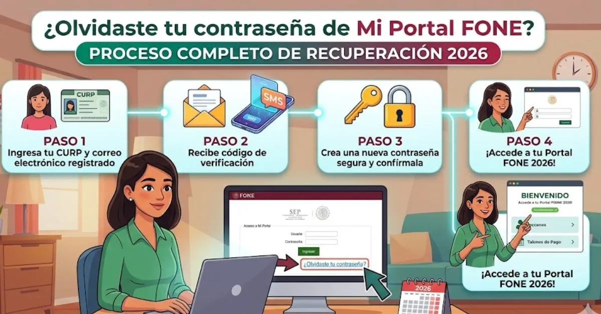 ¿Olvidaste tu Contraseña de Mi Portal FONE? Proceso Completo de Recuperación 2026